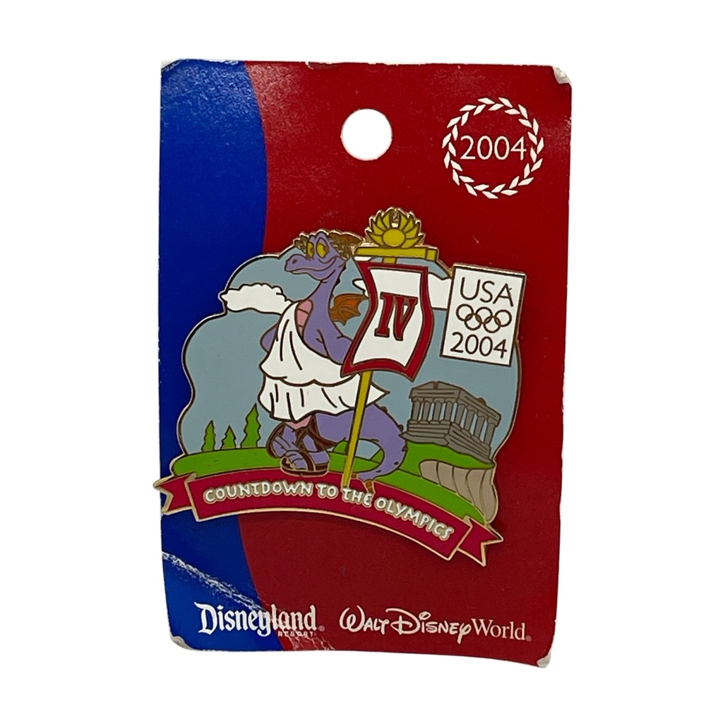 Figment 2004 Olympics Disney Pin LE 750 Original Limited Edition Disney World